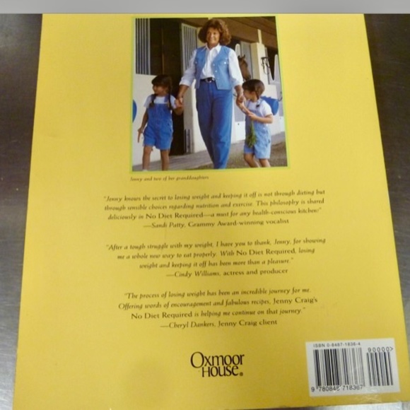 Jenny Craig LOT Cookbook, Video, Workout Tape, No Diet Required, Simple Pleasure - Picture 3 of 10